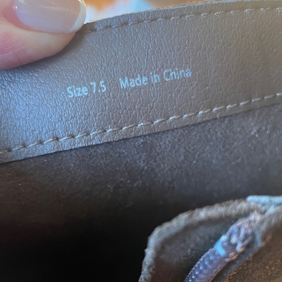 Dolce Vita Tan Suede Ankle Booties - Picture 7 of 7